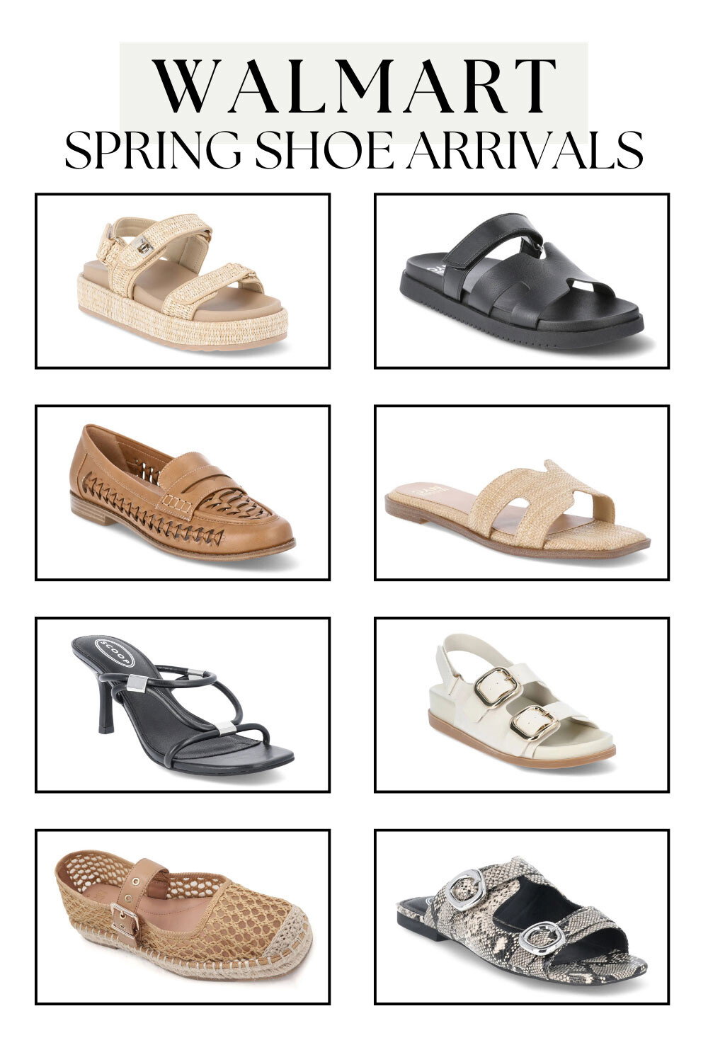 Spring Shoe Arrivals at Walmart
