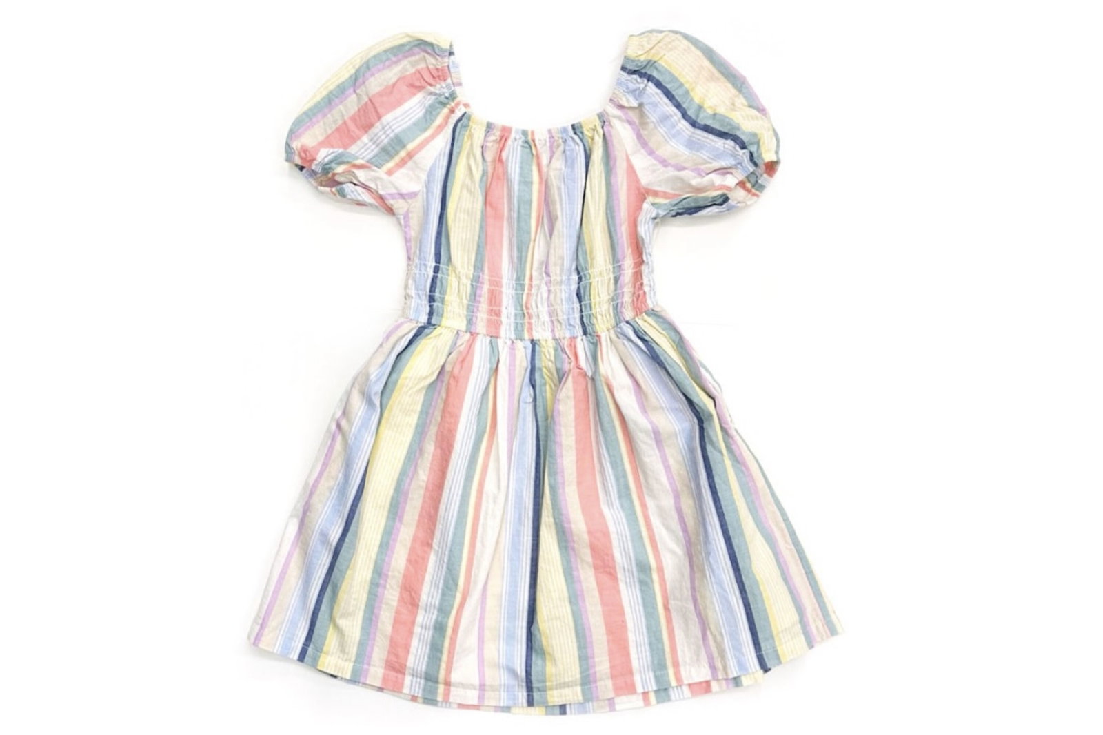 Wonder Nation Girls Smocked Waist Dress