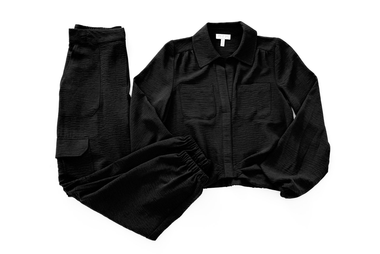 Sofia Jeans Utility Blouse and Matching Pants