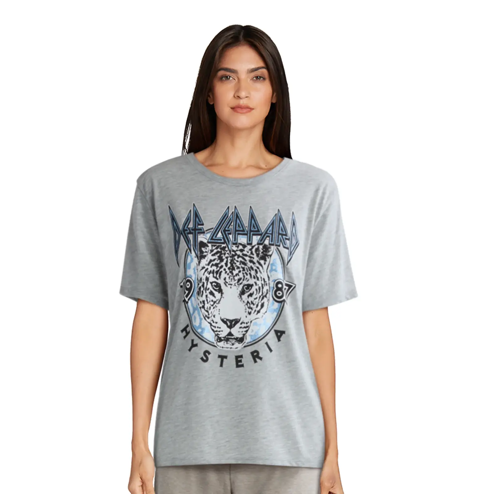 Time and Tru Graphic Band Tee