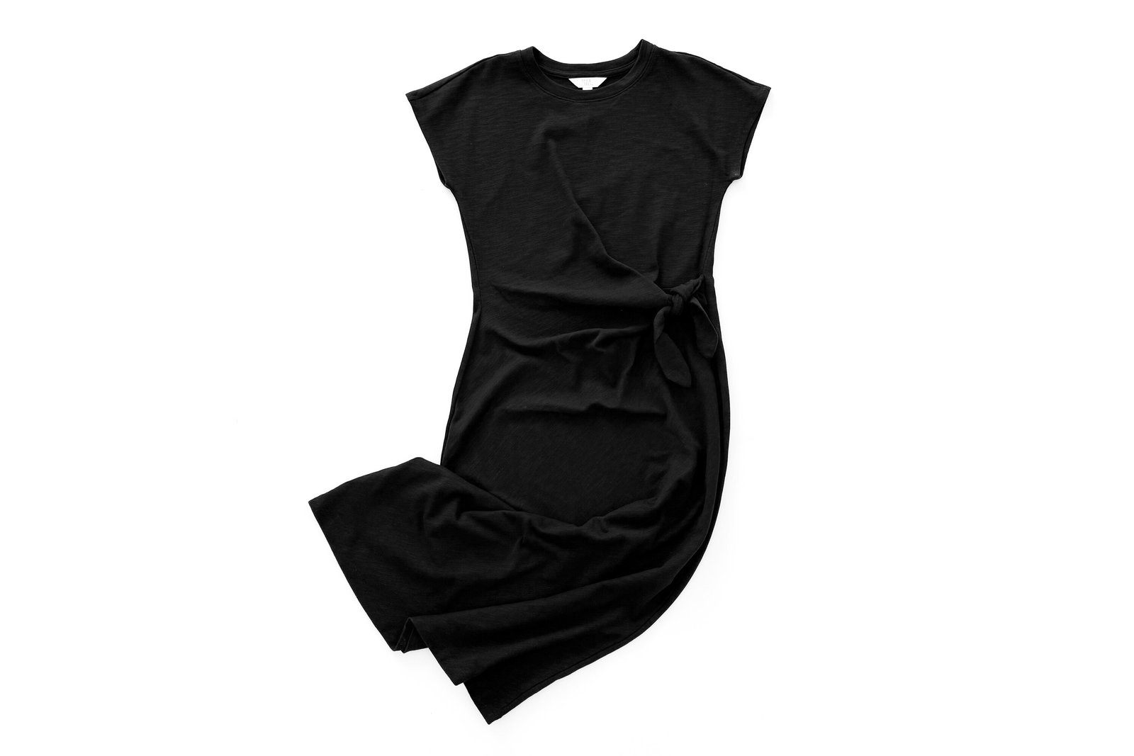 Time and Tru Side Tie Midi Dress