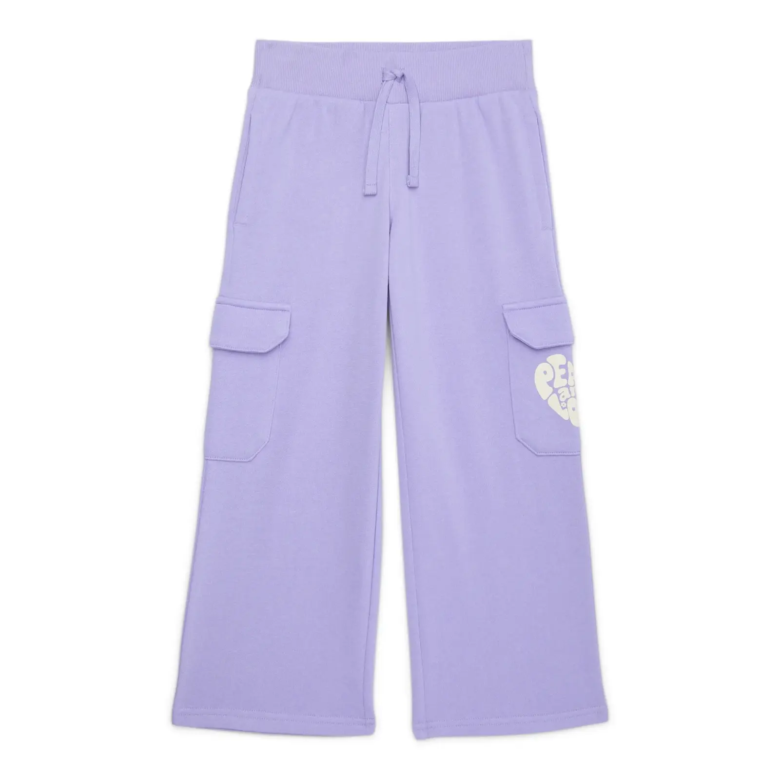 Wonder Nation Girls Fleece Cargo Pants