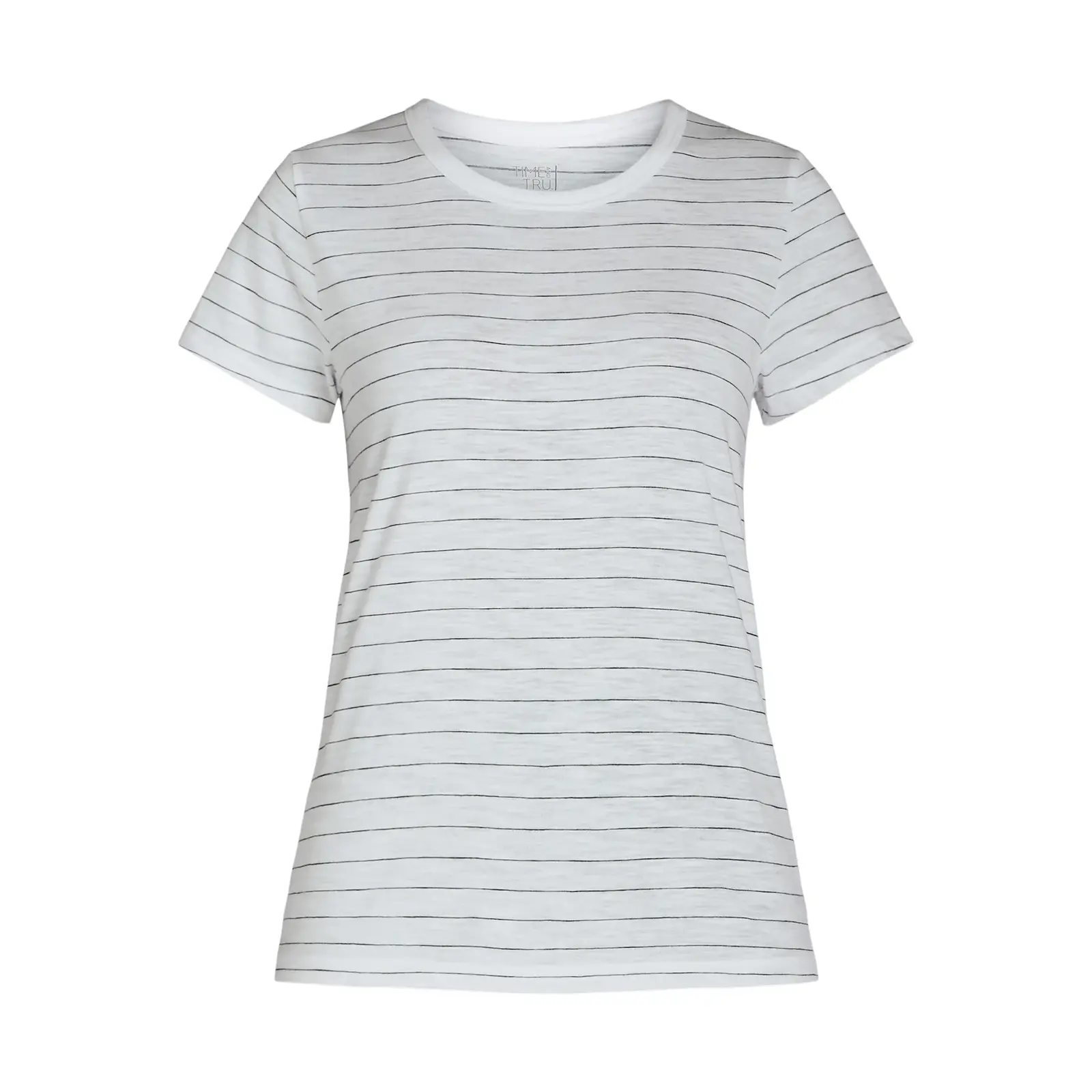 Time and Tru Slub Jersey Crewneck Tee