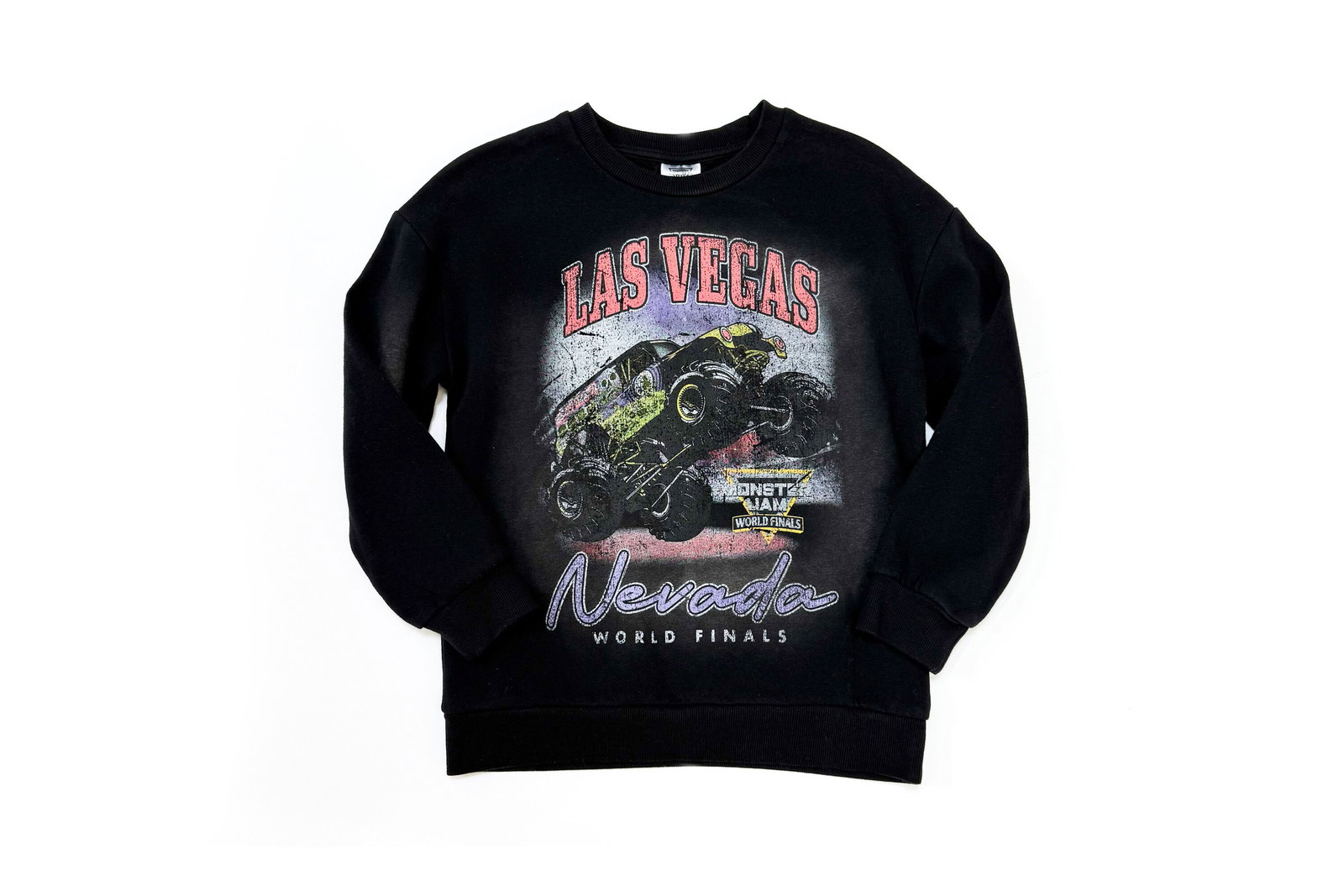 Boys Washed Graphic Sweatshirts