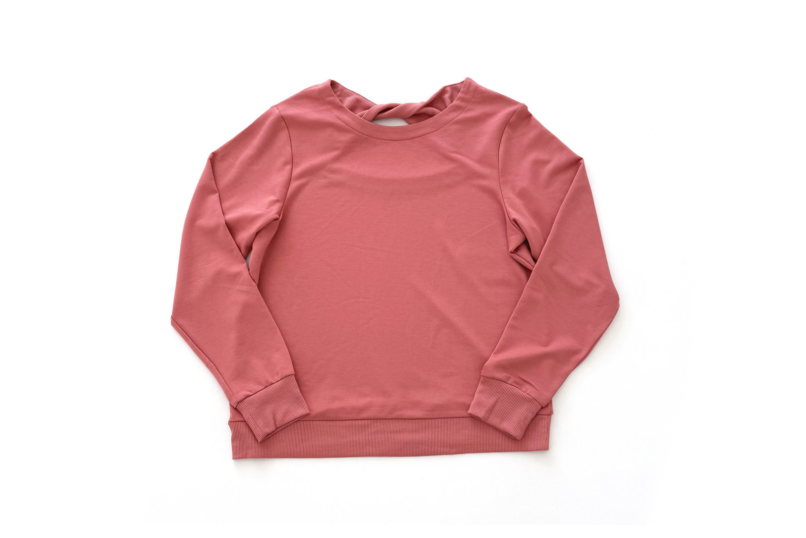 Avia Twist Back Top with Long Sleeves