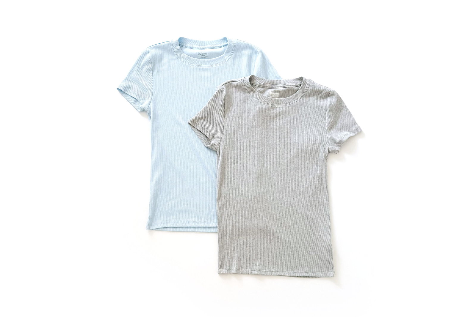 No Boundaries Ribbed Crewneck Tee