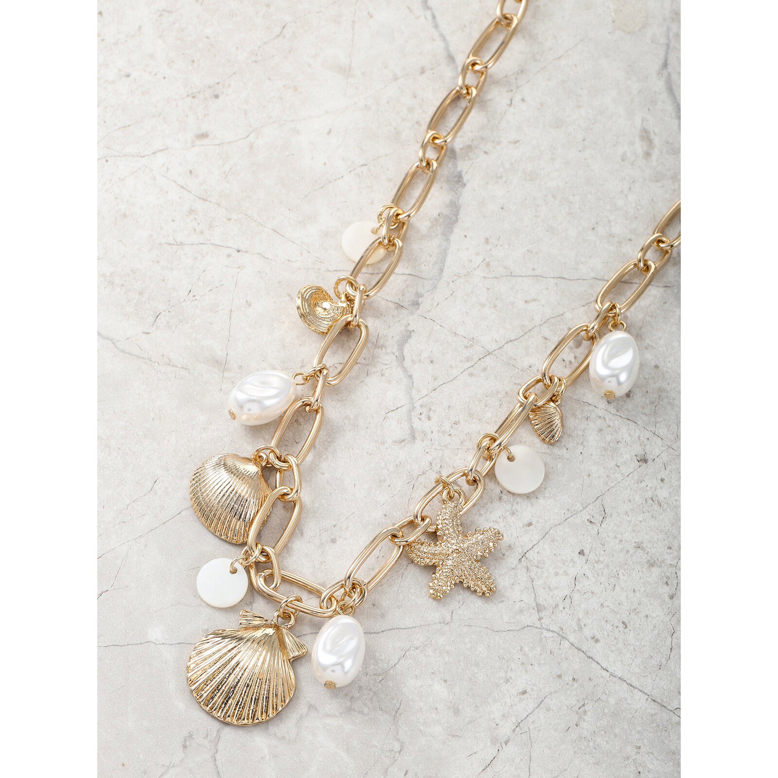 Time and Tru Seashell Accessory Collection