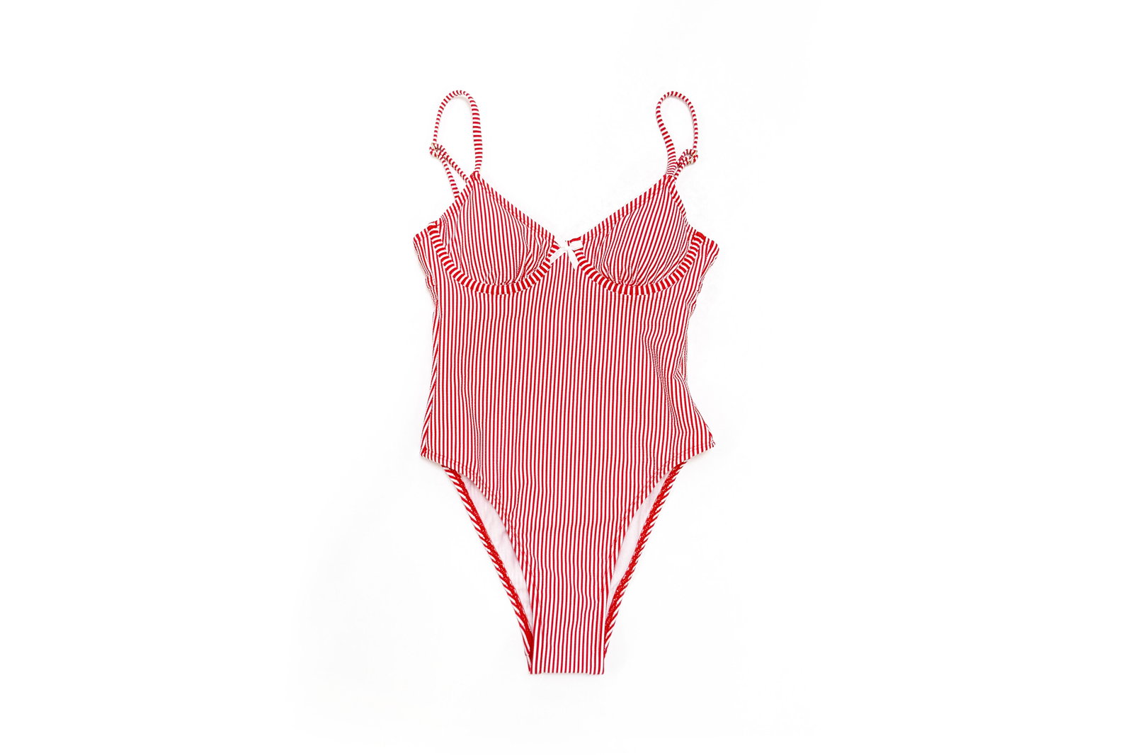 No Boundaries Striped Swimsuits