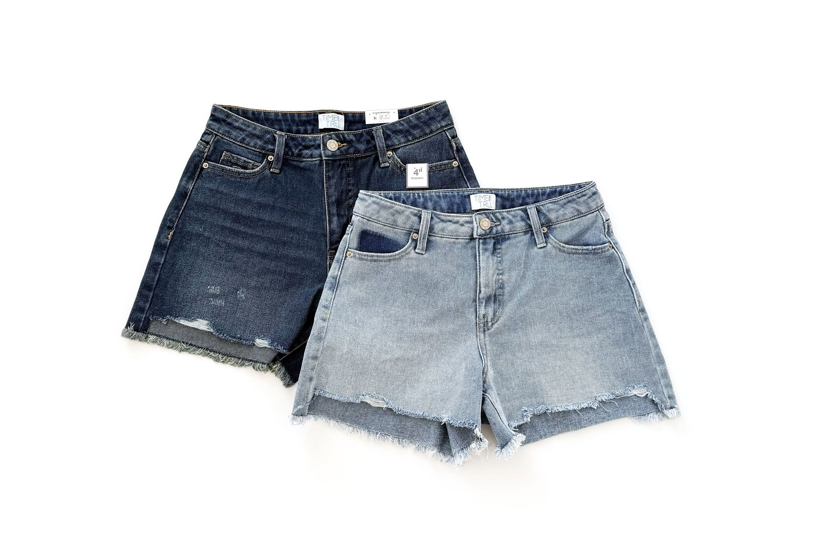 Time and Tru High Rise Denim Short