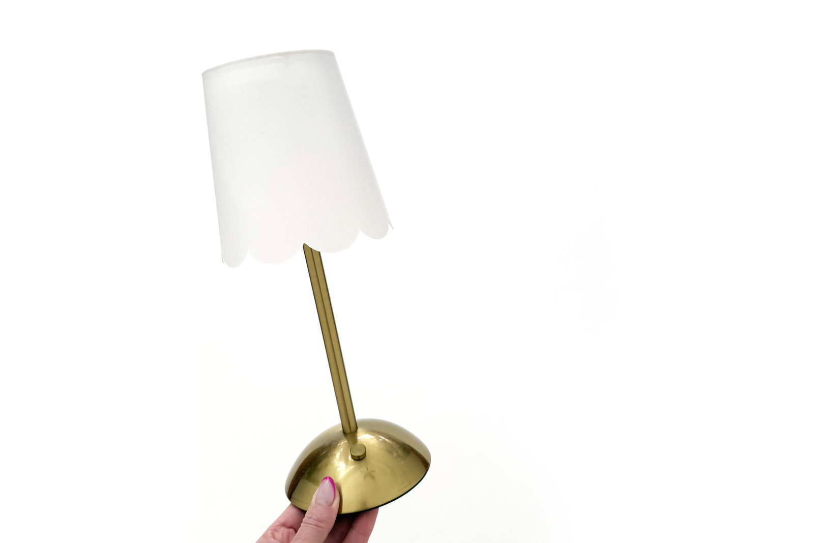 Home Decor Collection Cordless Rechargeable Brass Table Lamp