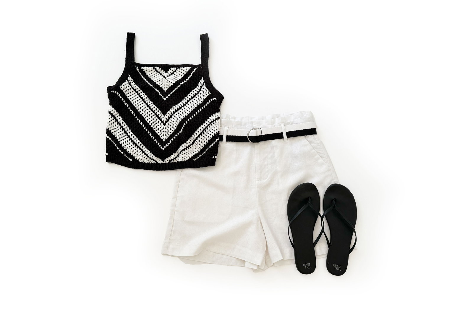 Sofia by Sofia Vergara Pointelle Top Outfit Idea