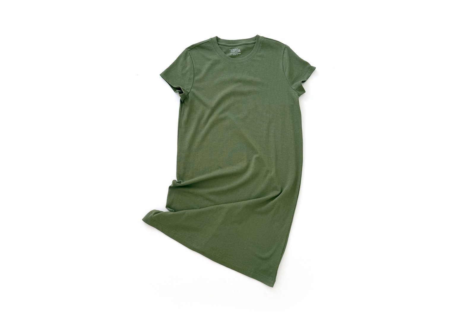 Time and Tru Cotton T-Shirt Dress