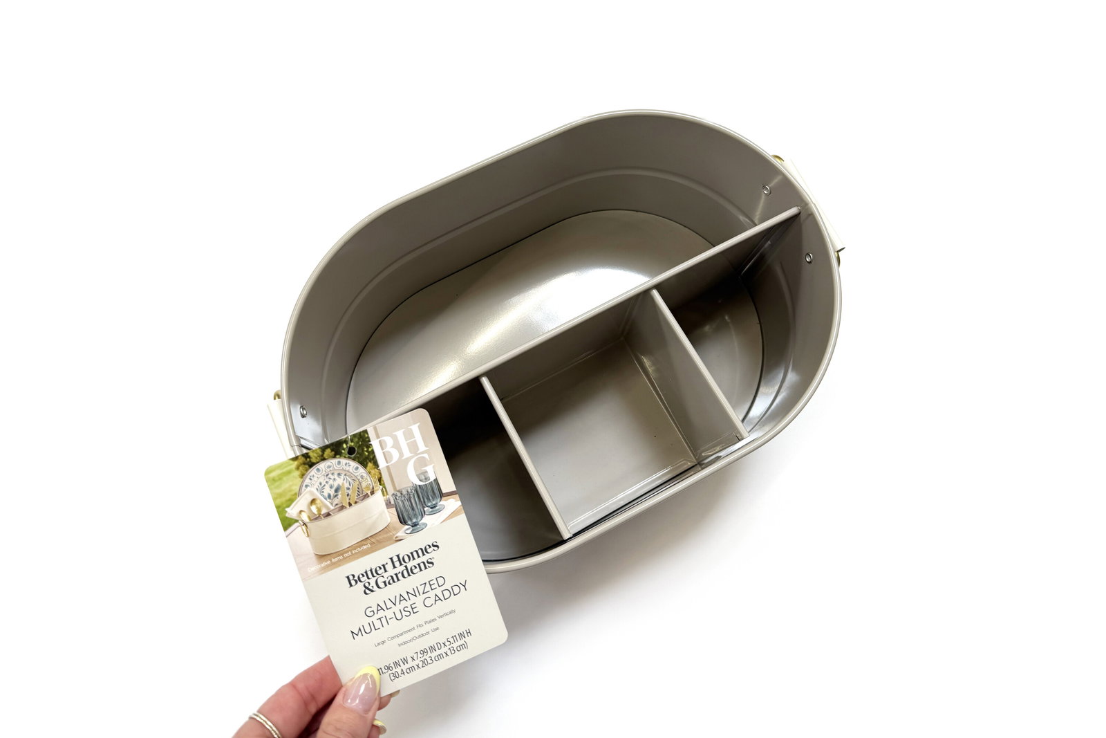 Better Homes & Gardens 2-Tone Galvanized Serving Collection