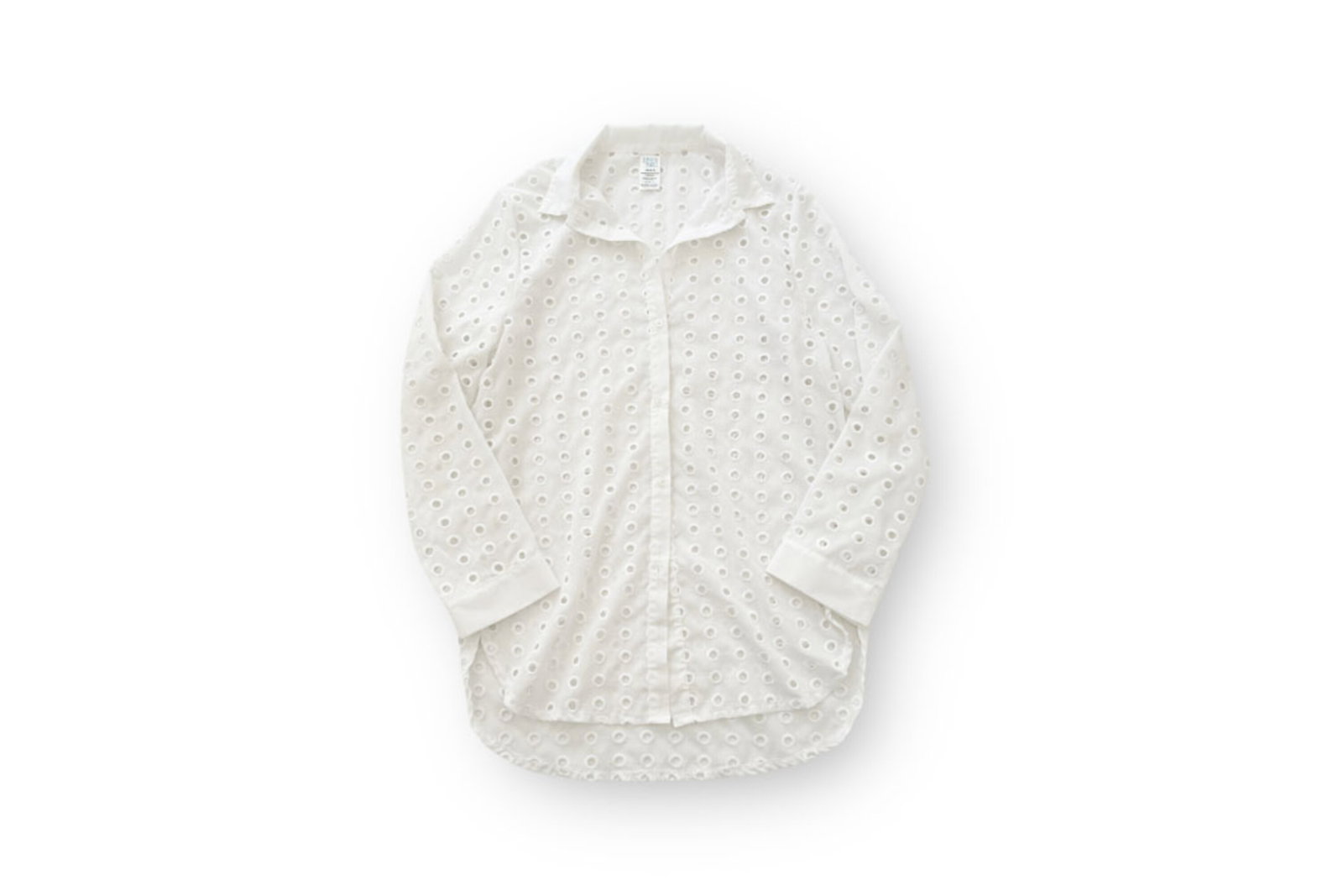Time and Tru Eyelet Shirt Dress Coverup