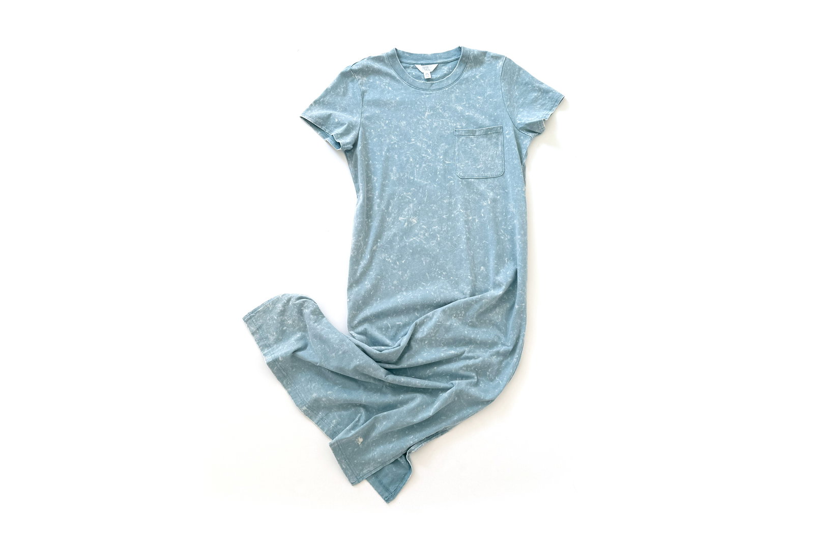 Time and Tru Cotton Midi T-Shirt Dress
