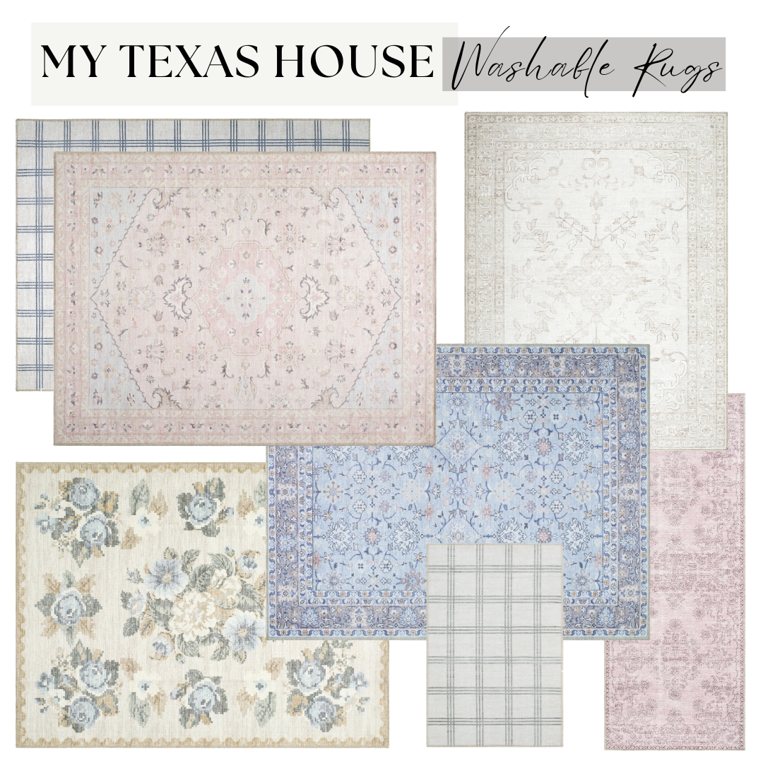 My Texas House Washable Rugs at Walmart