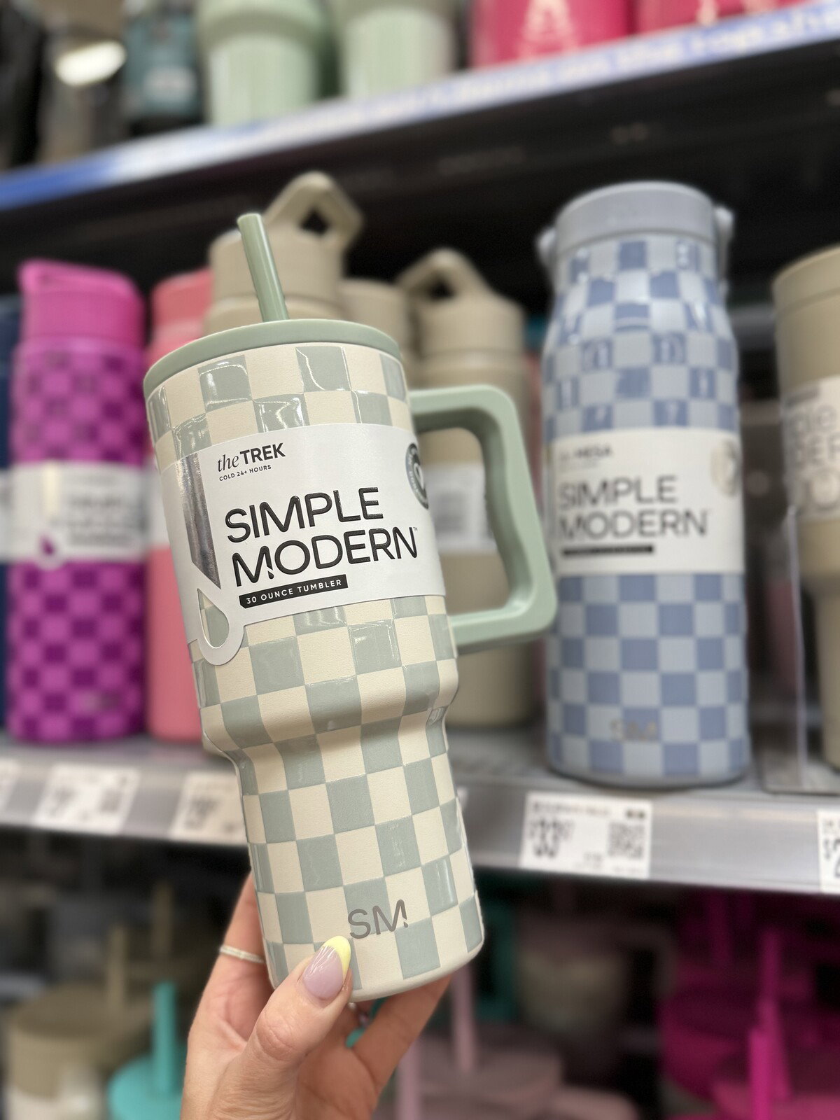 Simple Modern Insulated Stainless Steel Checkmate Tumbler and Water Bottle