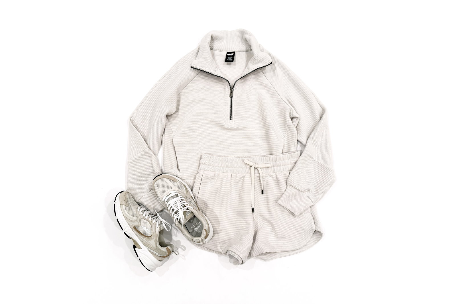 Avia Ottoman 1/2 Zip Sweatshirt and Lounge Shorts