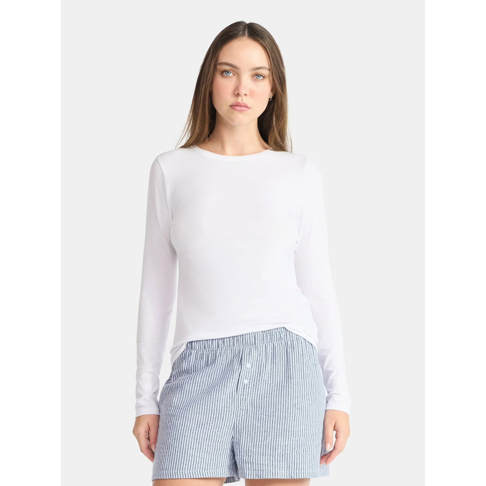 No Boundaries Long Sleeve Crewneck Tee