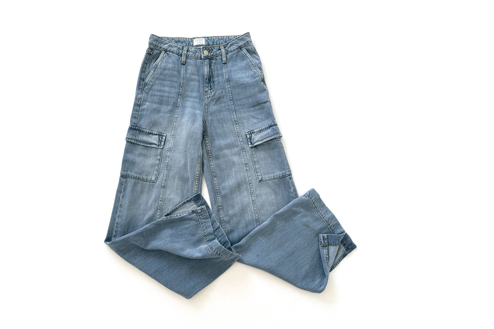 Time and Tru Wide Leg Cargo Jeans
