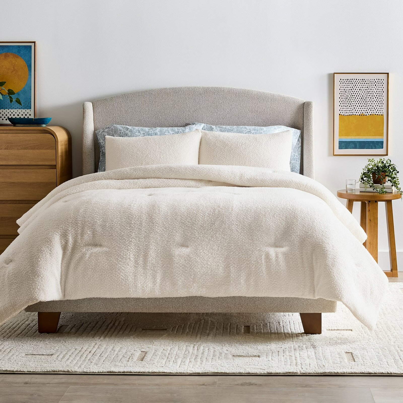 Better Homes & Gardens Printed Cozy Knit Comforter Set