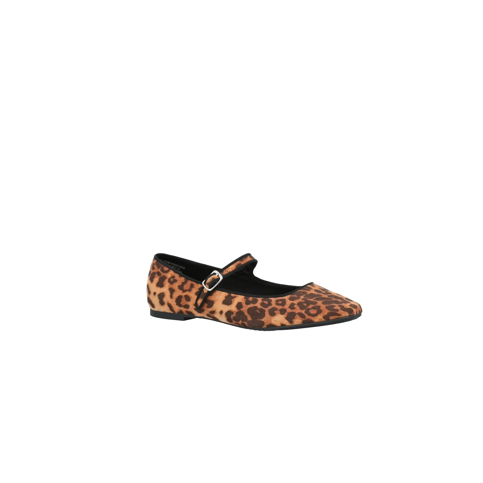 Time and Tru Women's Faux Leather Mary Jane Flats