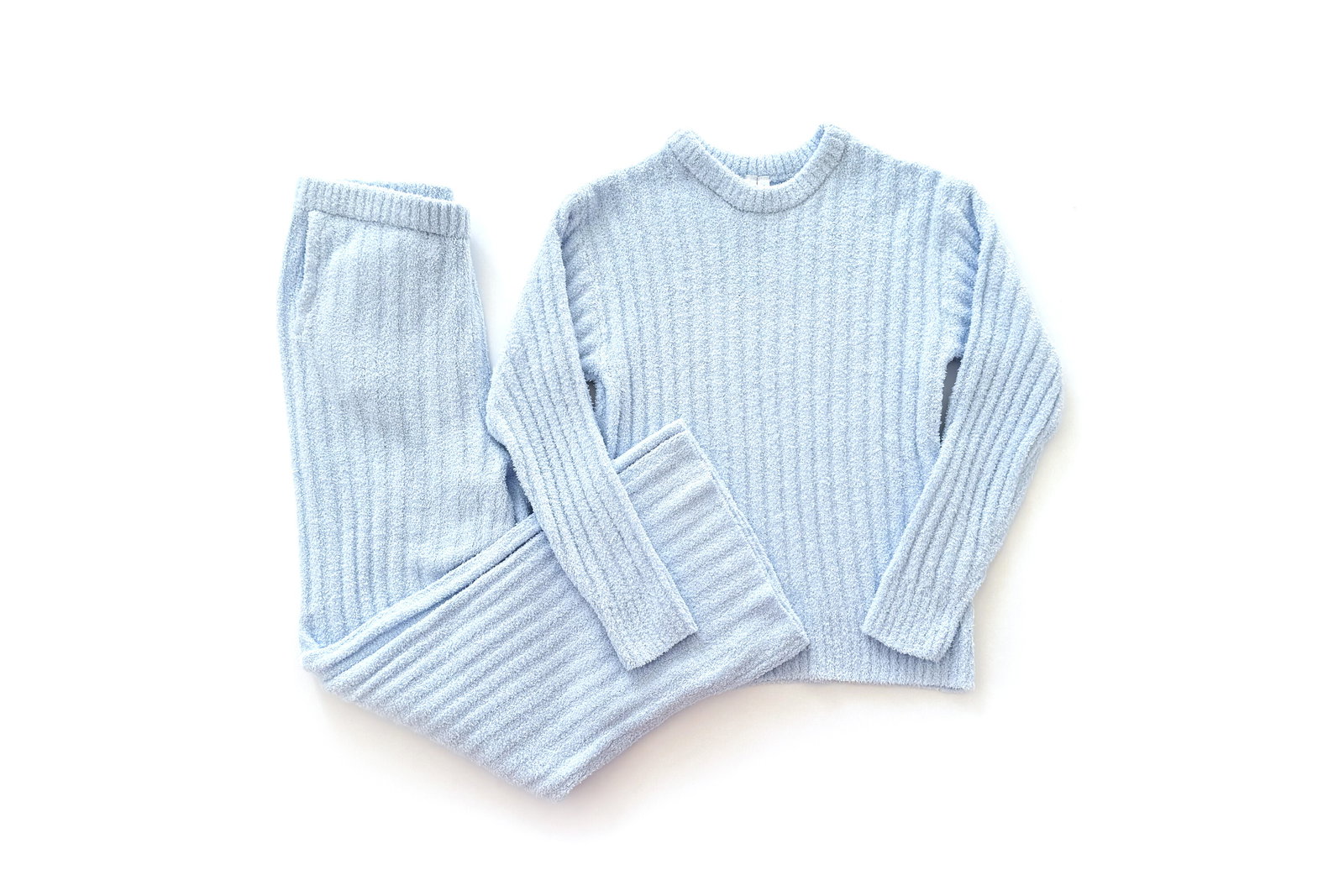 Joyspun Cozy Ribbed Crewneck Top and Pants