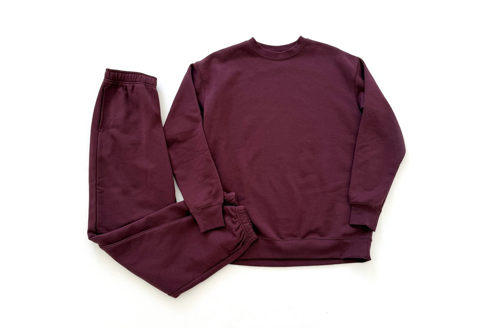 No Boundaries Fleece Oversized Sweatshirt and Joggers 