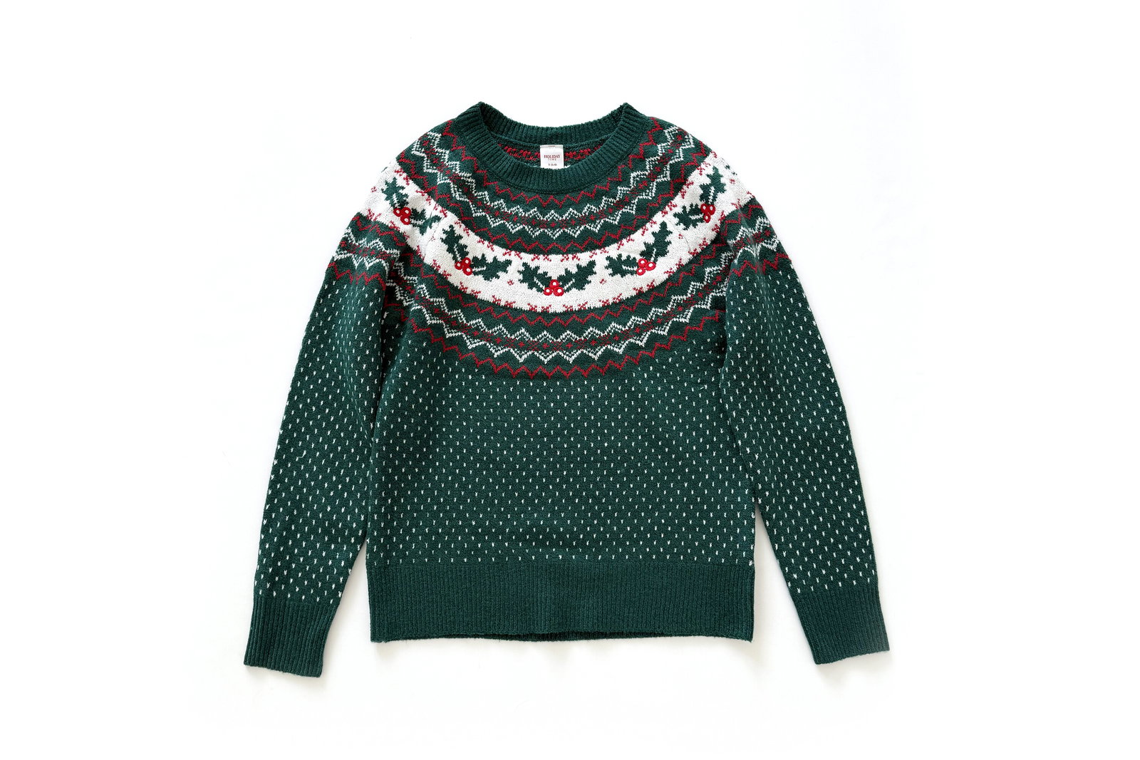 Holiday Time Pretty Christmas Sweater