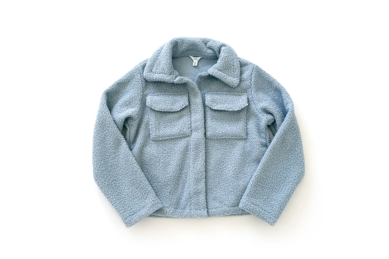 Time and Tru Boucle Trucker Jacket