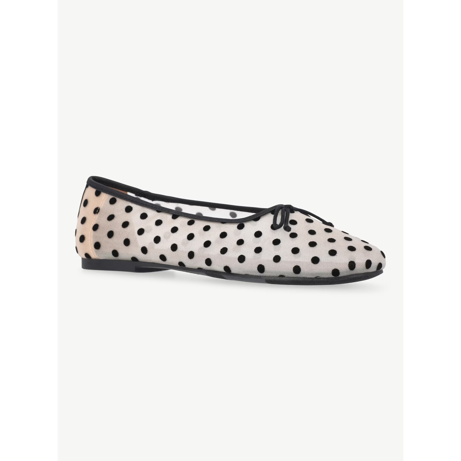 No Boundaries Mesh Ballet Bow Flats