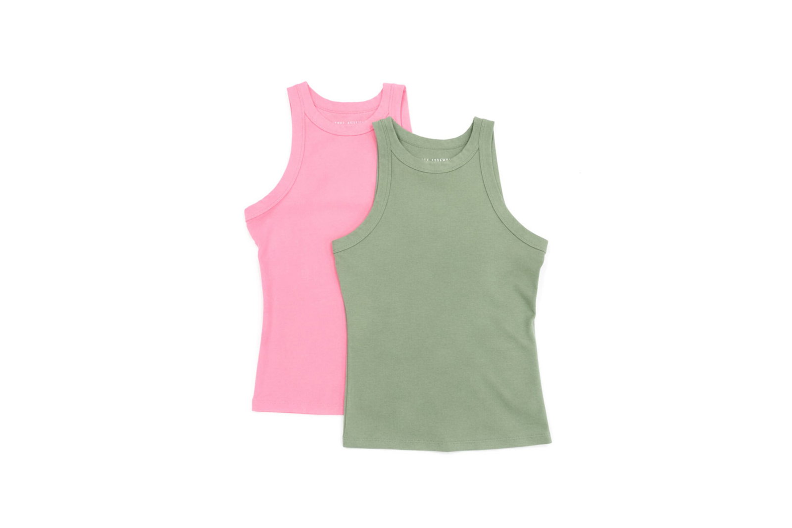 Free Assembly Cutaway Tank Top