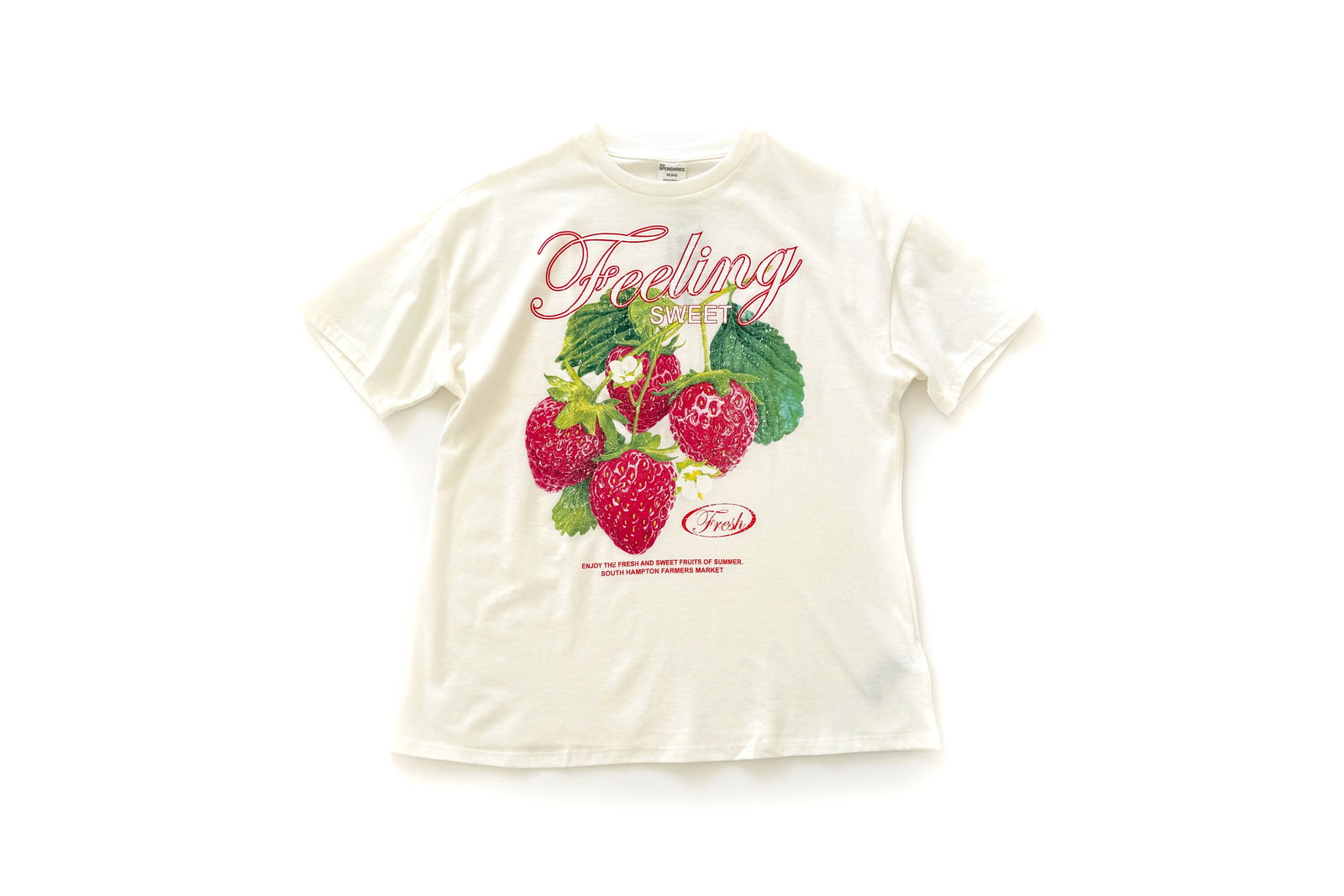 No Boundaries Washed Graphic Boyfriend Tee