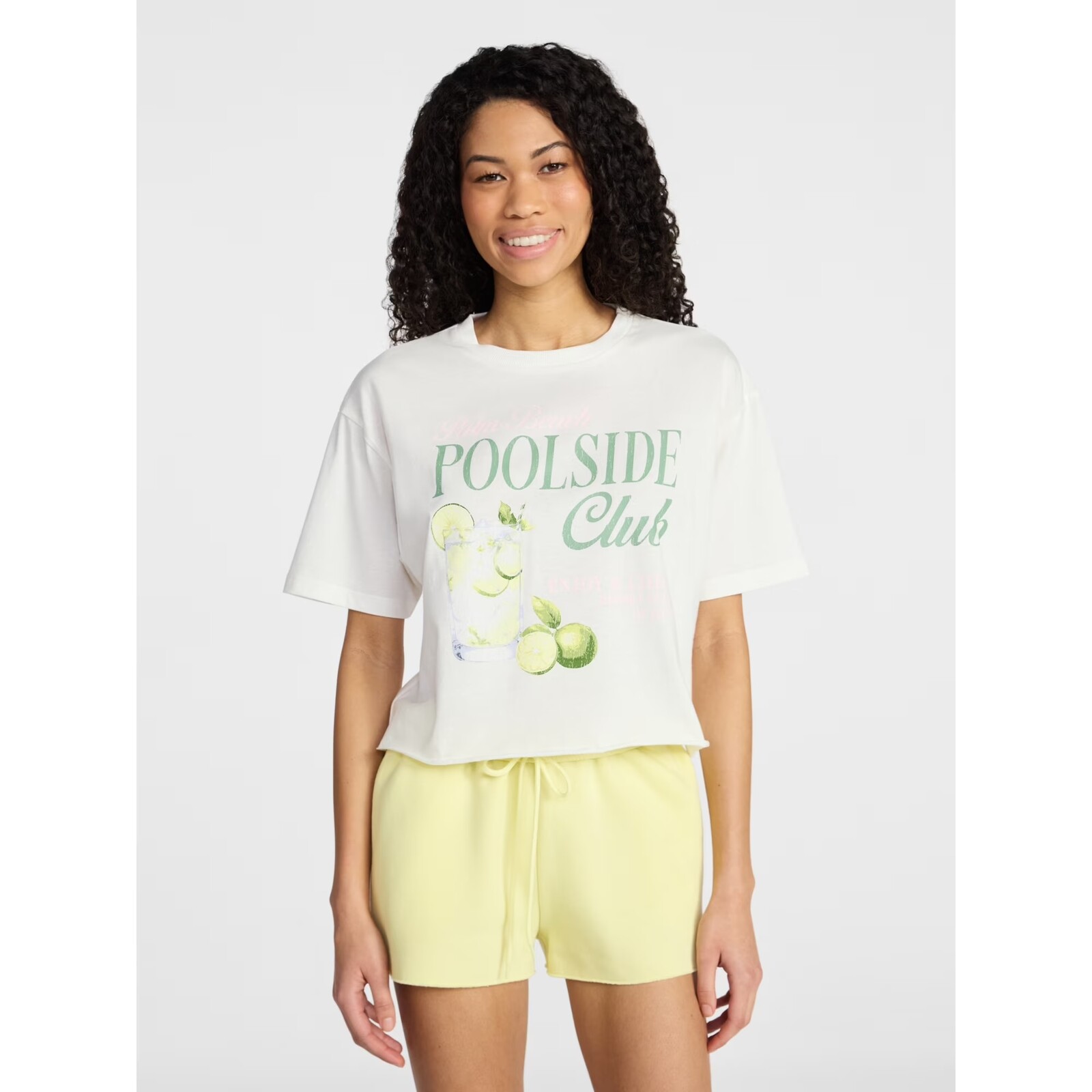 No Boundaries Boxy Cropped Graphic Tee