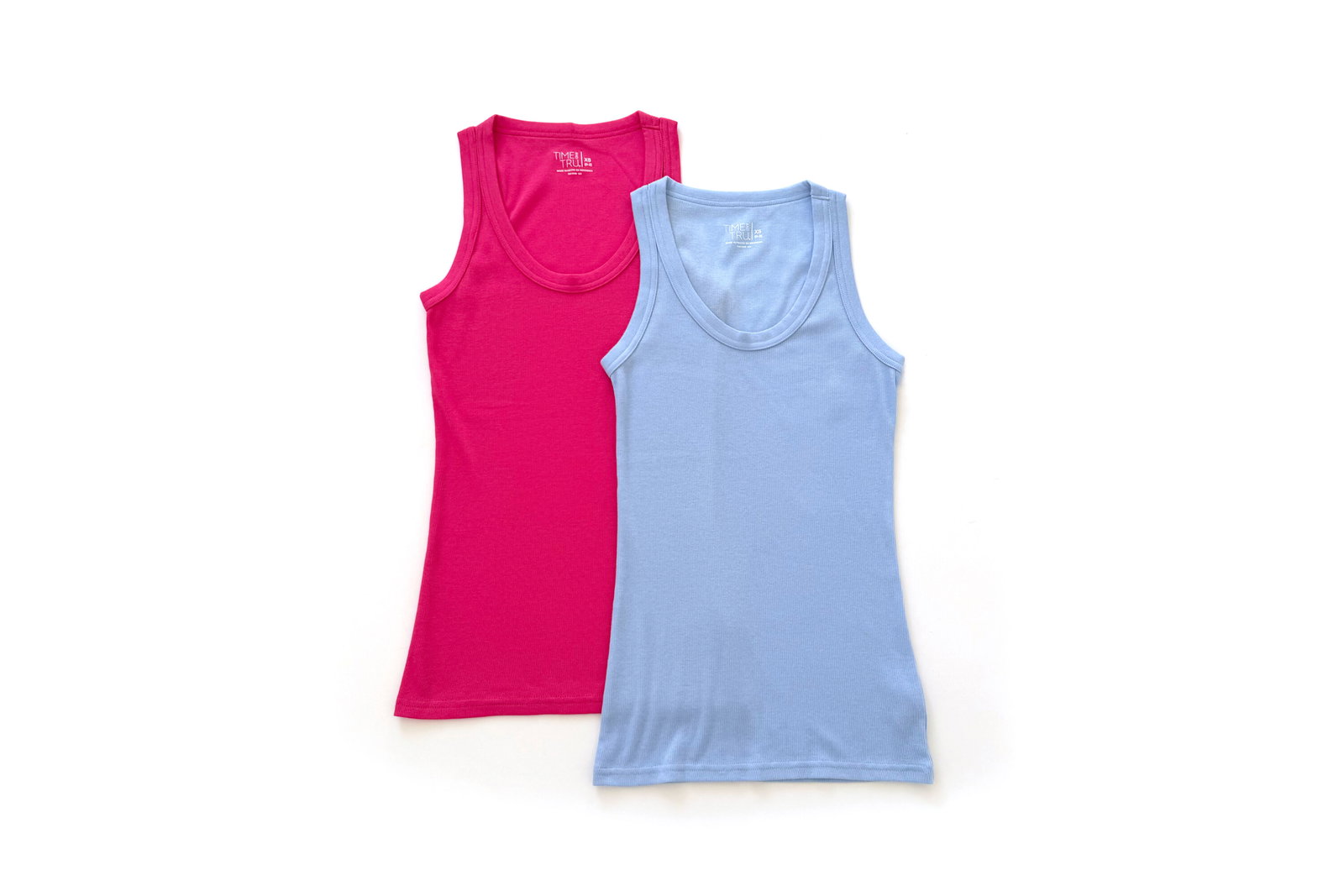 Time and Tru Ribbed Tank Top