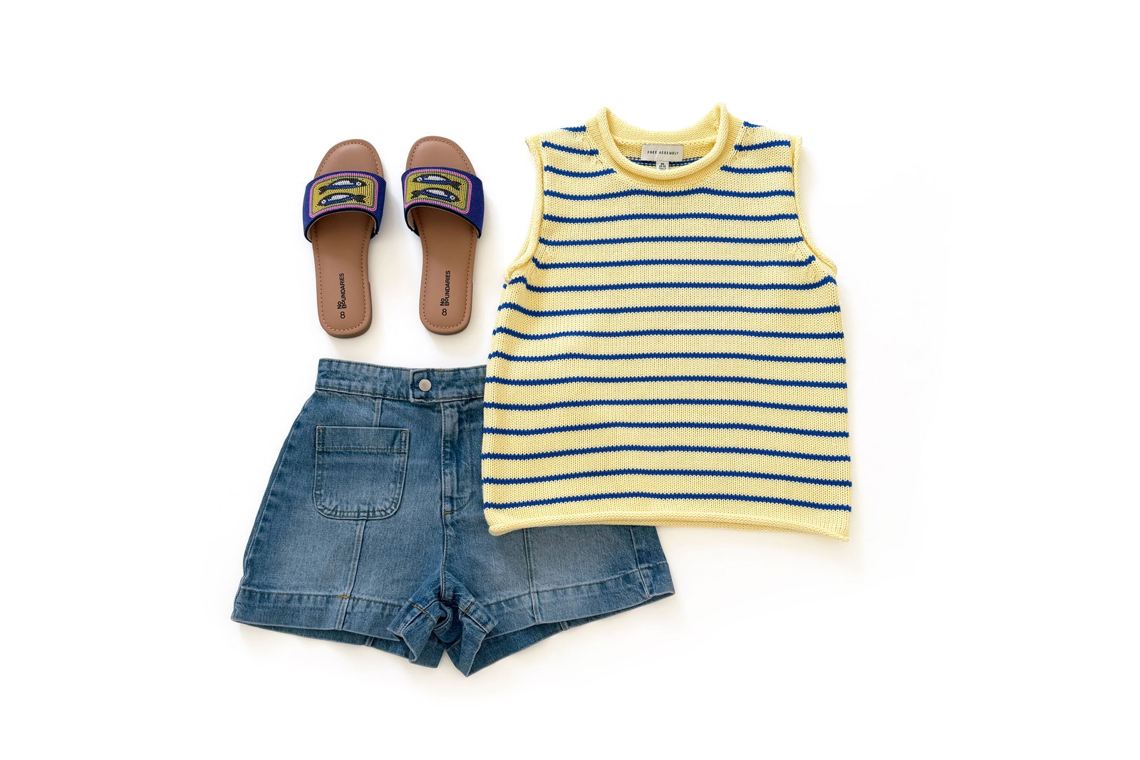 Free Assembly Sweater & Shorts Outfit Idea