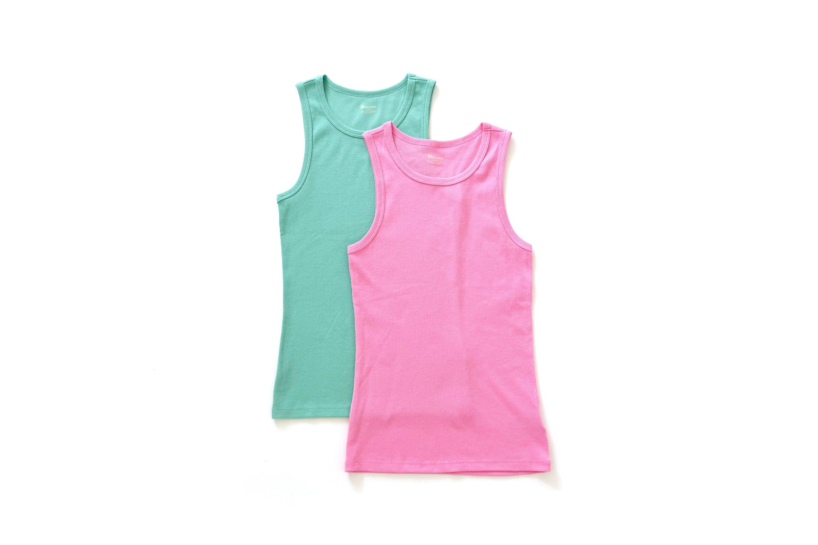 No Boundaries Ribbed High Neck Tank Top