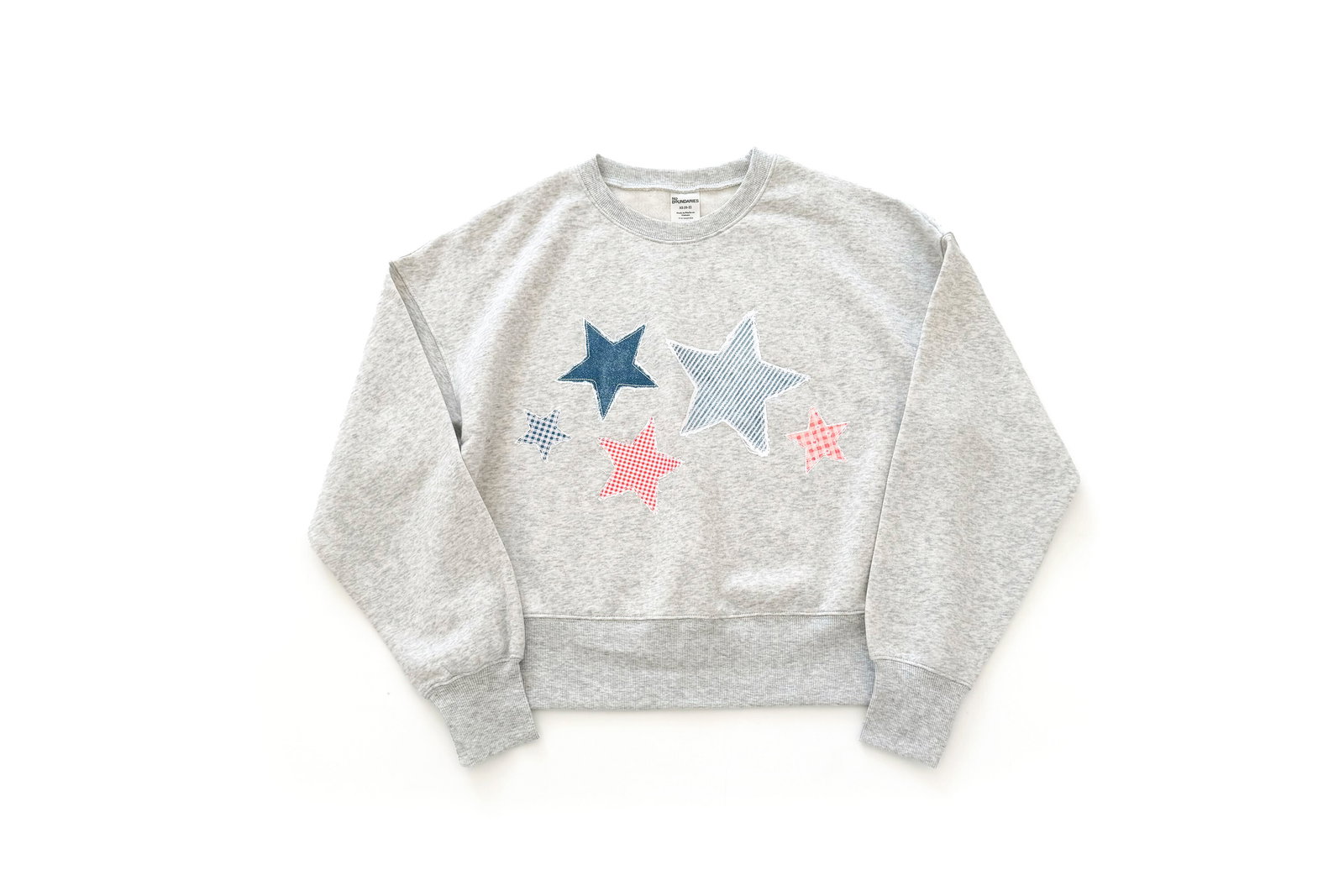 No Boundaries Boxy Americana Sweatshirt