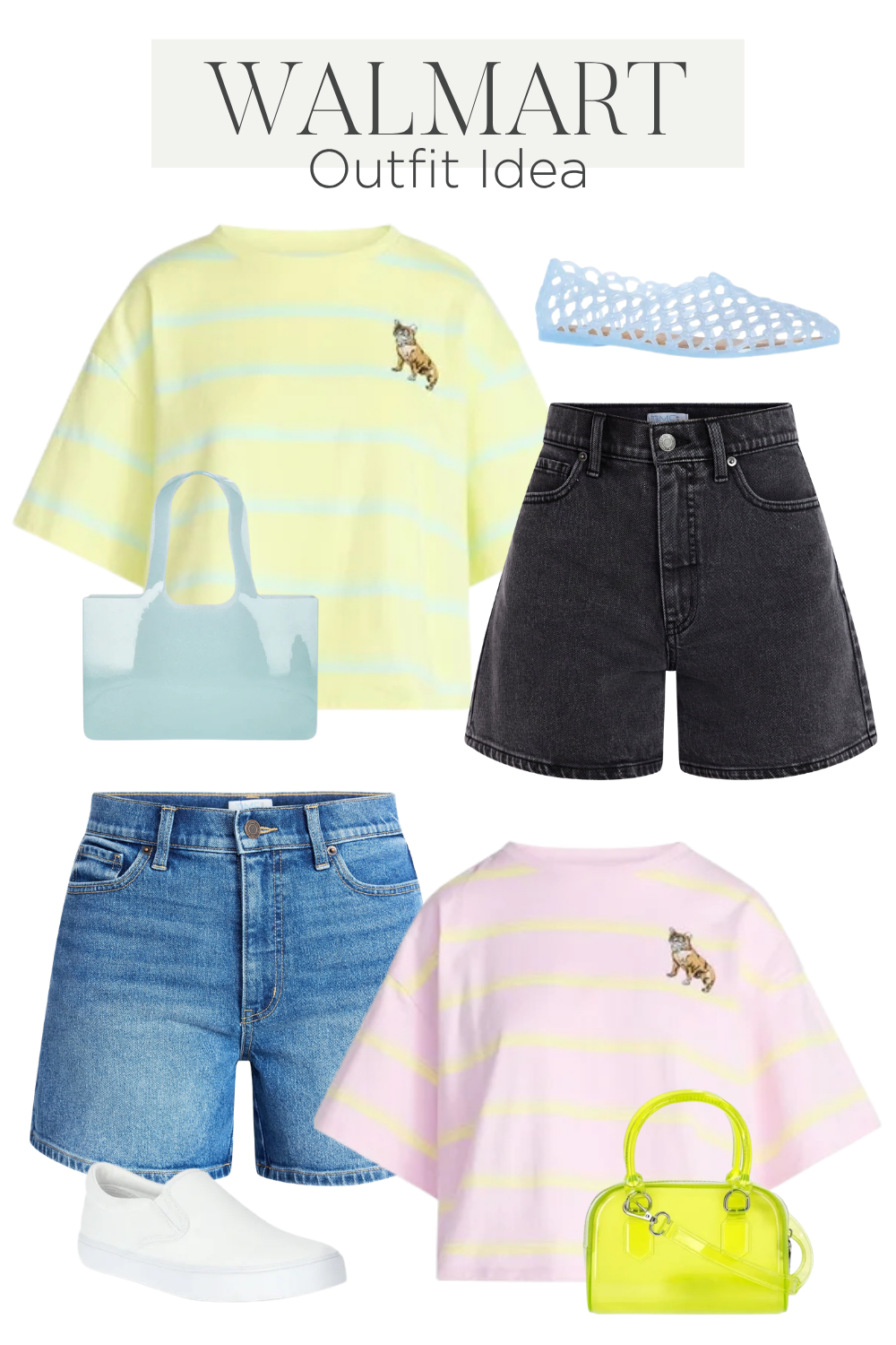 Scoop Tee & Shorts Outfit Ideas