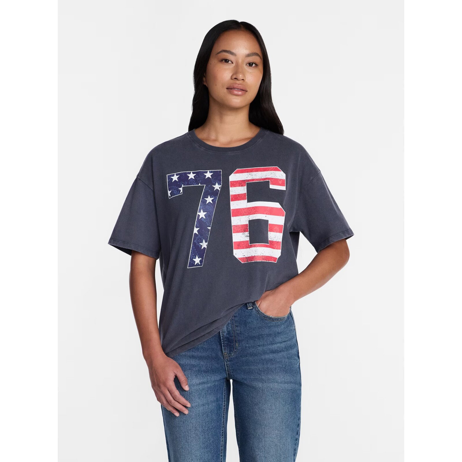 Way To Celebrate Americana Cotton Graphic Tee