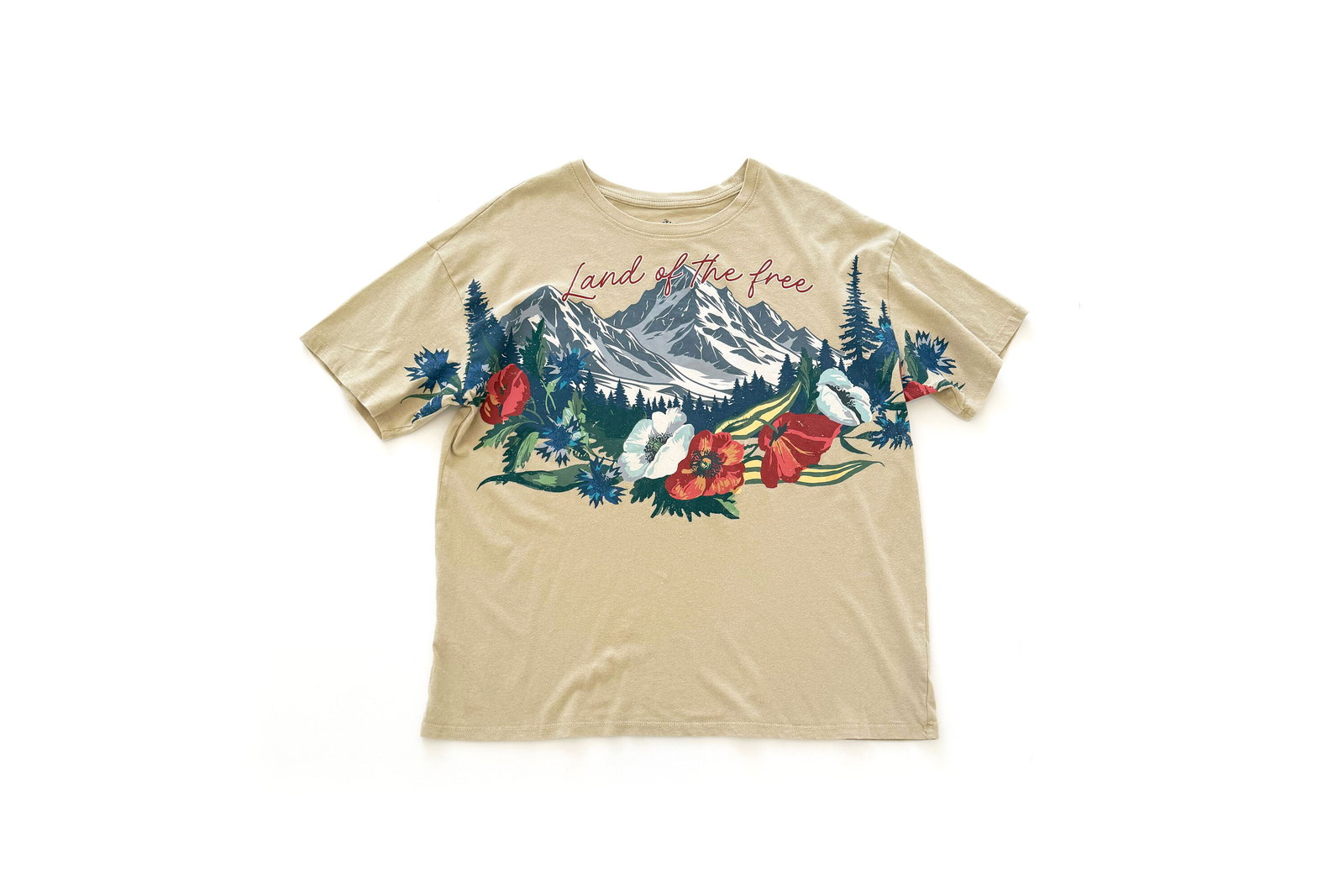 Way To Celebrate Americana Cotton Graphic Tee