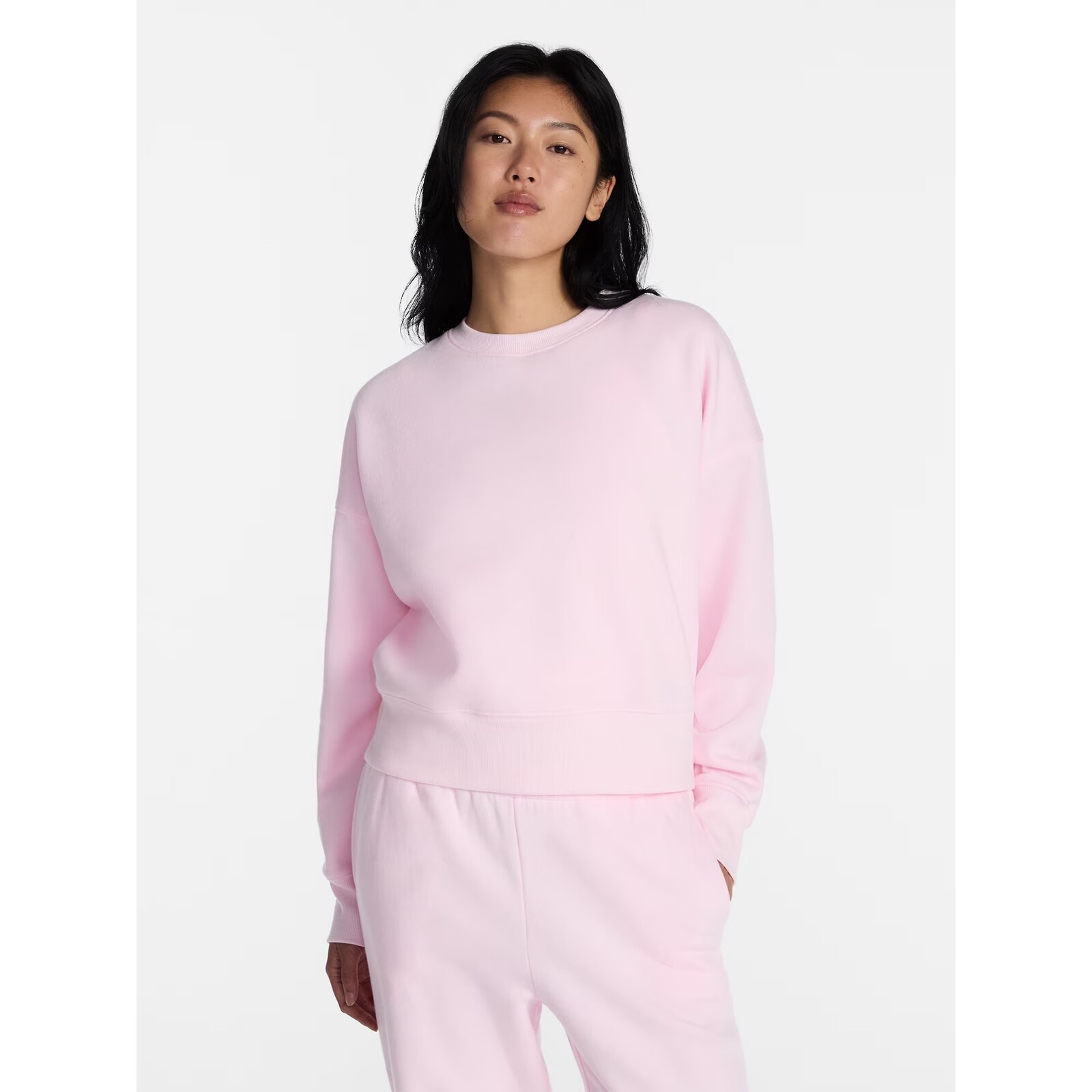 No Boundaries Boxy Fleece Sweatshirt
