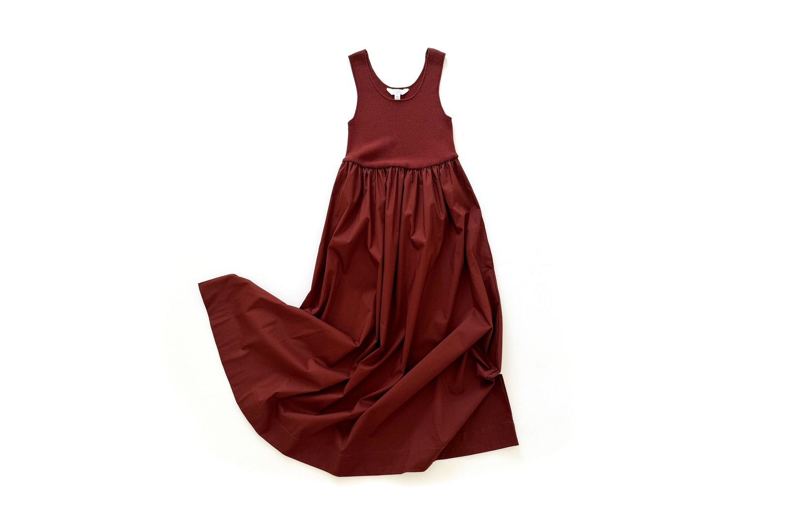 Time and Tru Sleeveless Scoop Neck Midi Dress
