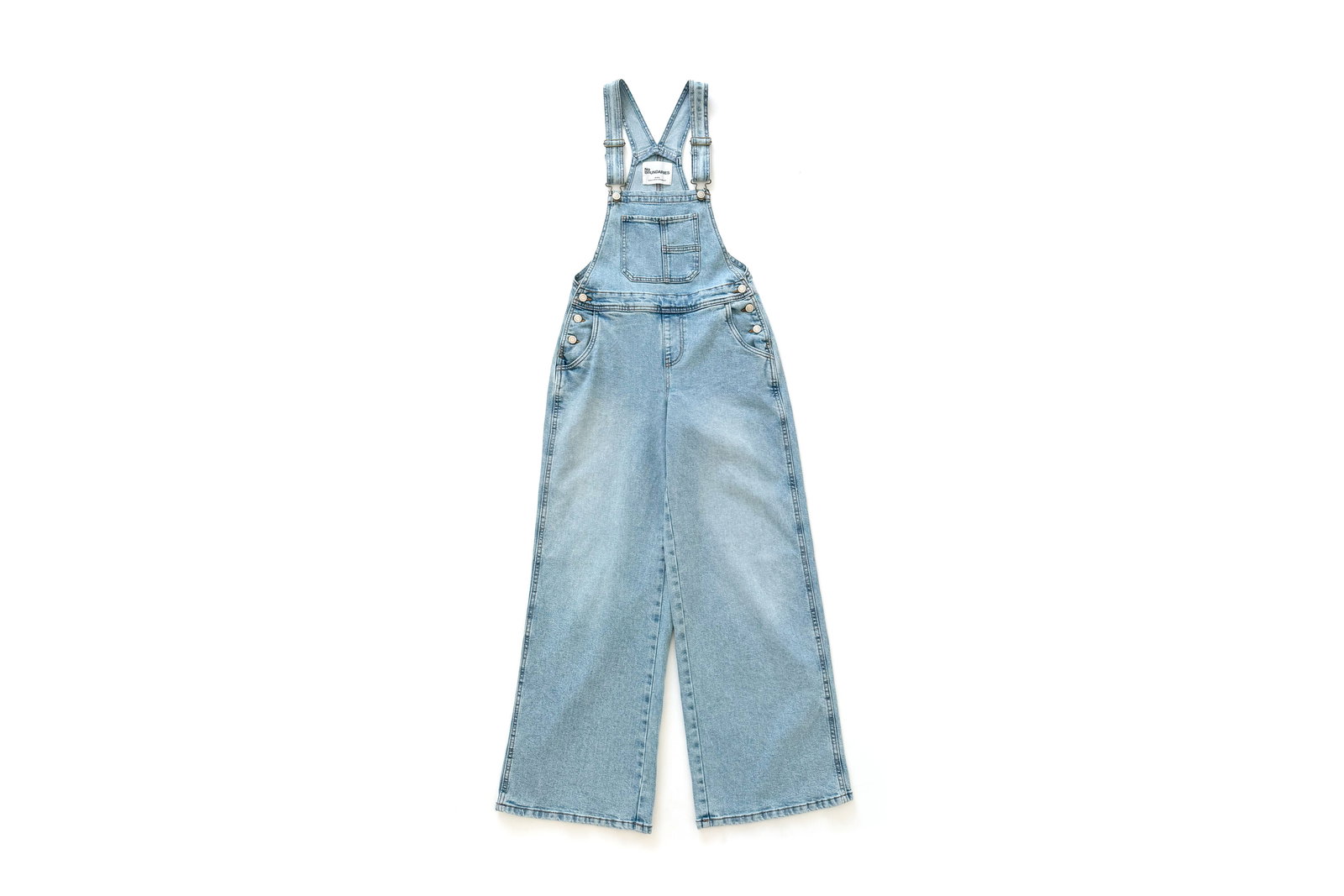 No Boundaries Wide Leg Baggy Overalls