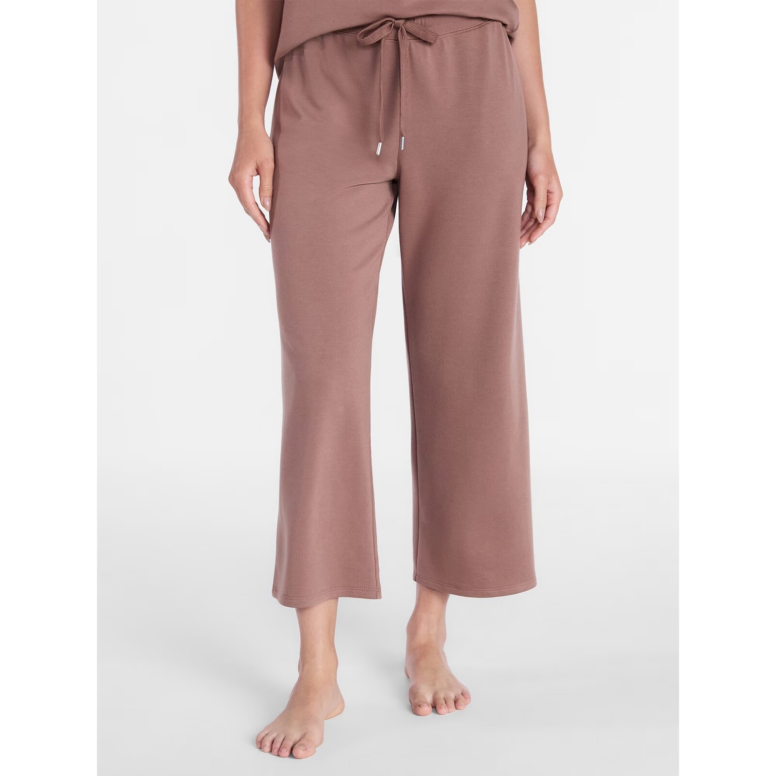 Joyspun French Terry Knit Sleep Capri Pants