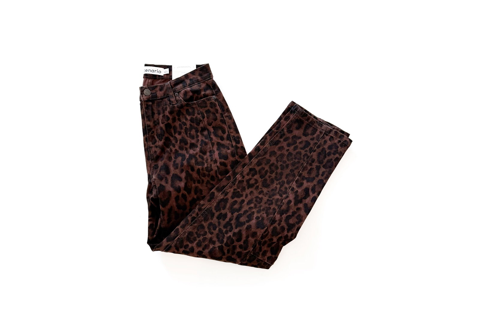 Scenario High Rise Barrel Jeans