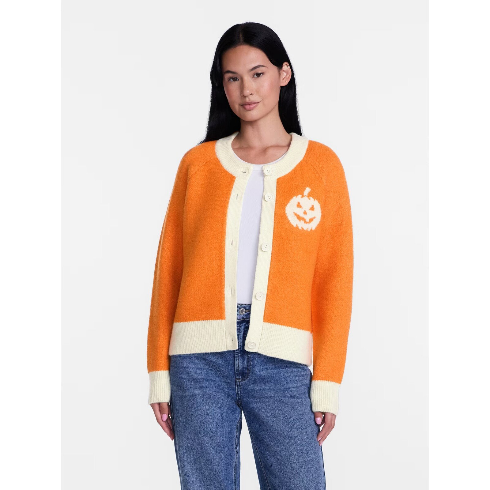 Way To Celebrate Halloween Cardigan Sweater