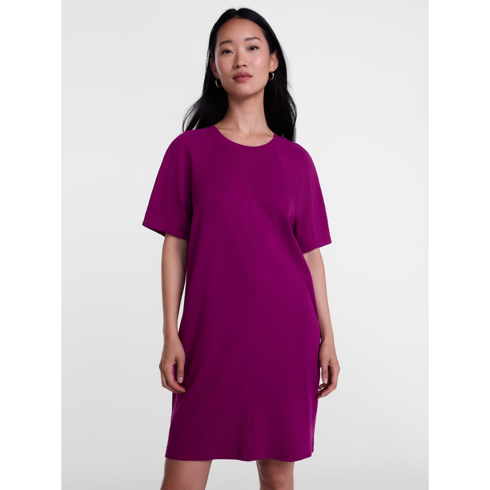 Scenario Mini Dress with Short Raglan Sleeves