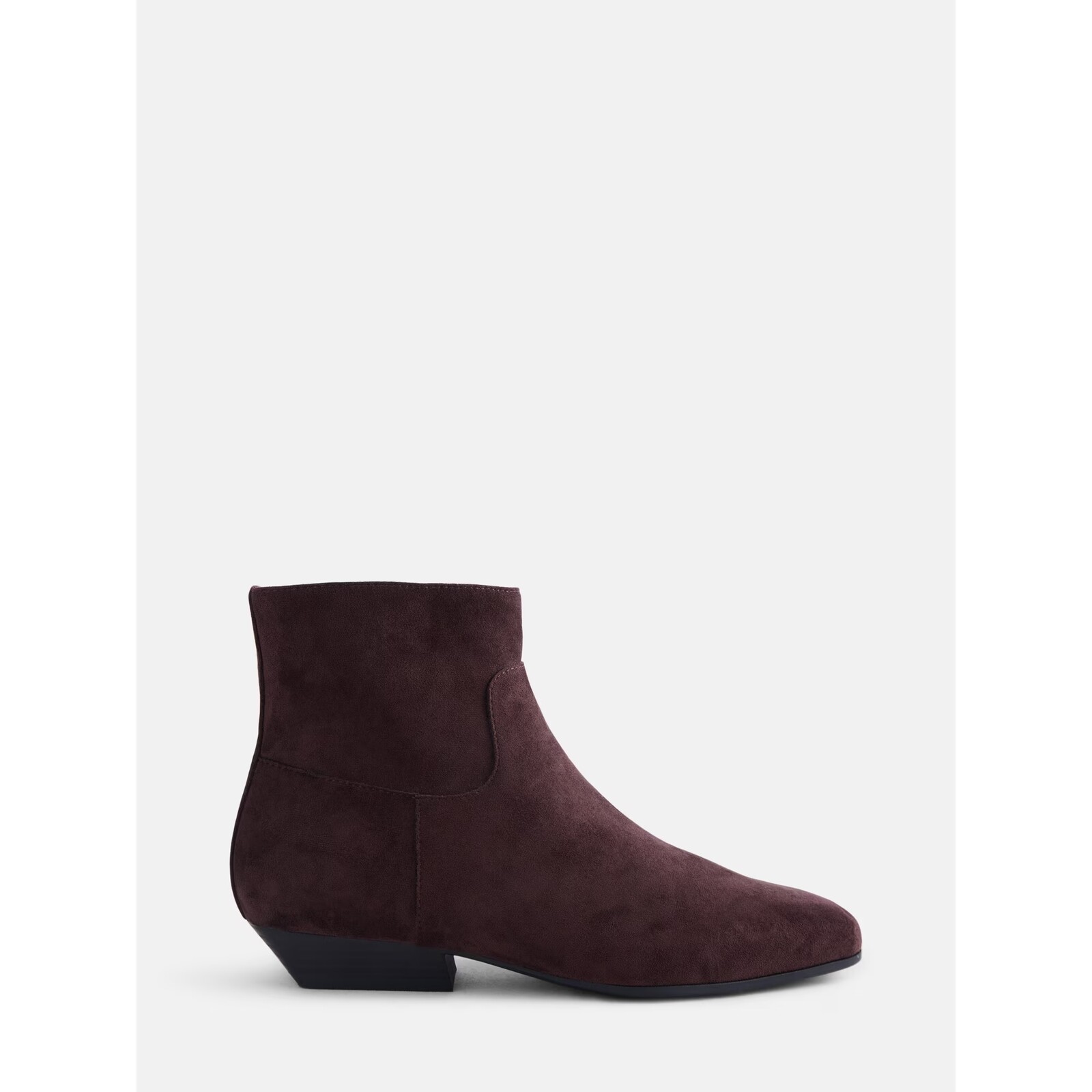Scenario Faux Leather Ankle Booties 