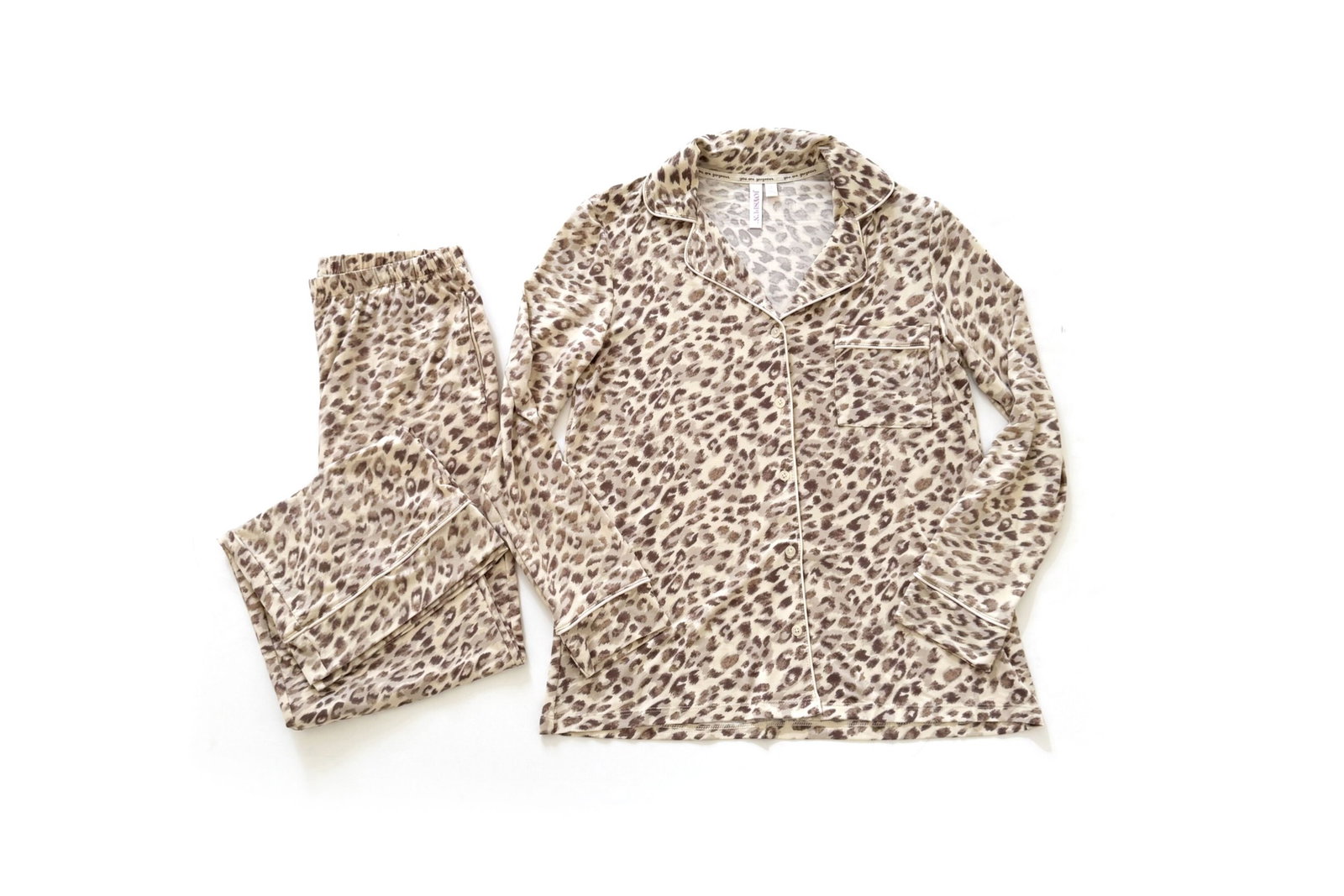 Joyspun Dreamy Soft Collection Notch Collar Top and Pants